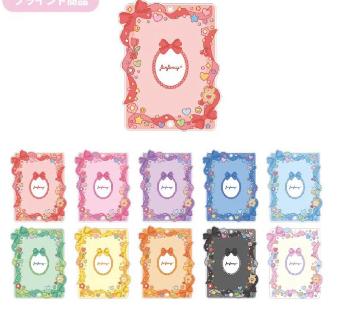 [Fukuya] Ribbon Bear Acrylic Frame