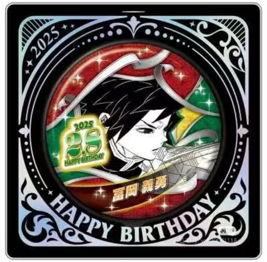 [Demon Slayer] Giyuu Tomioka 2025 Birthday Can Badge