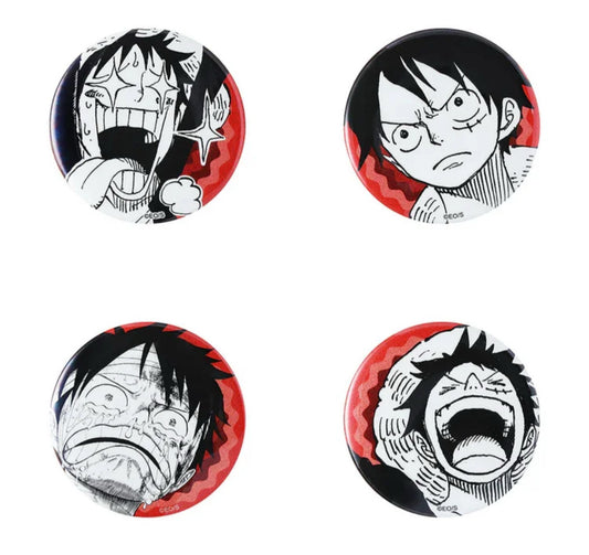 [One Piece] Collectible Pin Badge Set – Luffy Edition