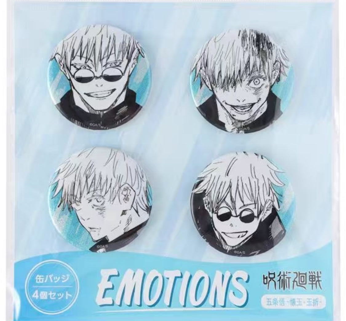 [Jujutsu Kaisen] Collectible Pin Badge Set- Gojo Satoru Edition