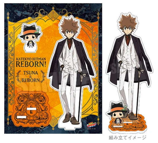 [Katekyo Hitman Reborn!] Acrylic Stand 'Tsuna & Reborn' Formal Ver.