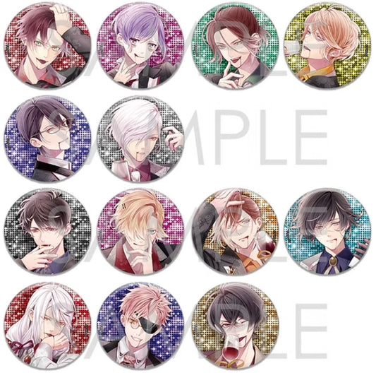 [Diabolik Lovers] "New Pandemonium Club" Collectible Can Badge