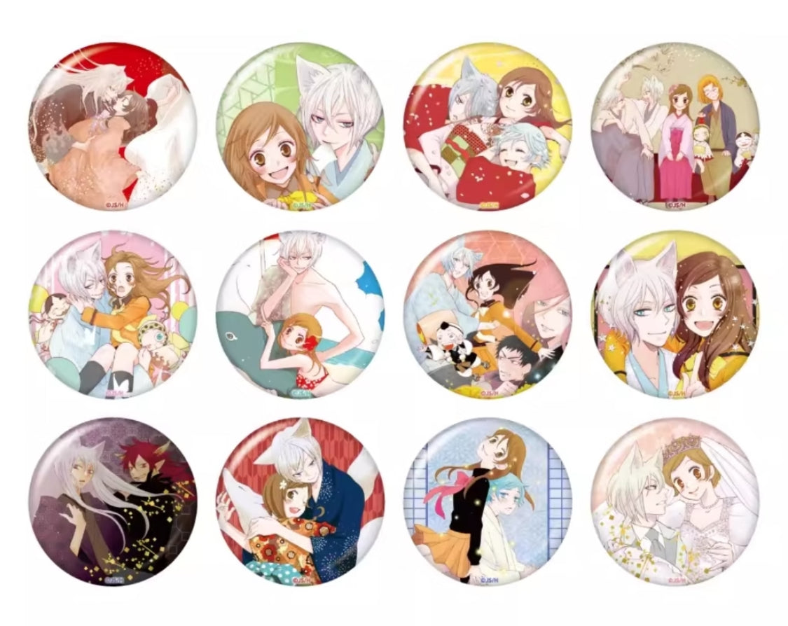 [Kamisama Kiss] "10th Anniversary" Can Badge Collection