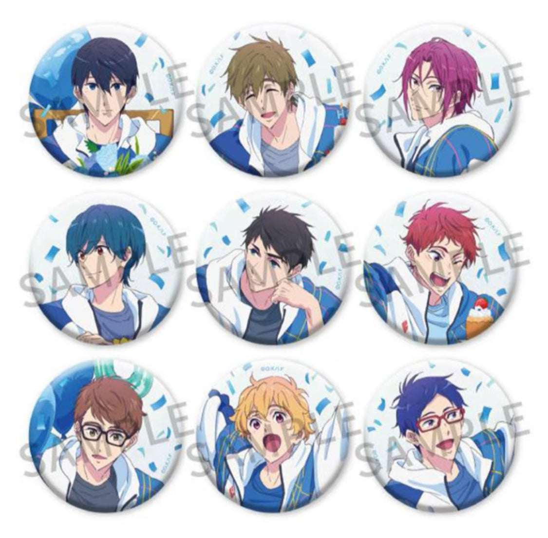 [Free!] "The Final Stroke" Collectible Can Badge [Celebration]