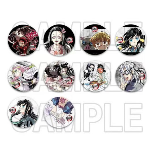 [Demon Slayer]Collectible Can Badge 1