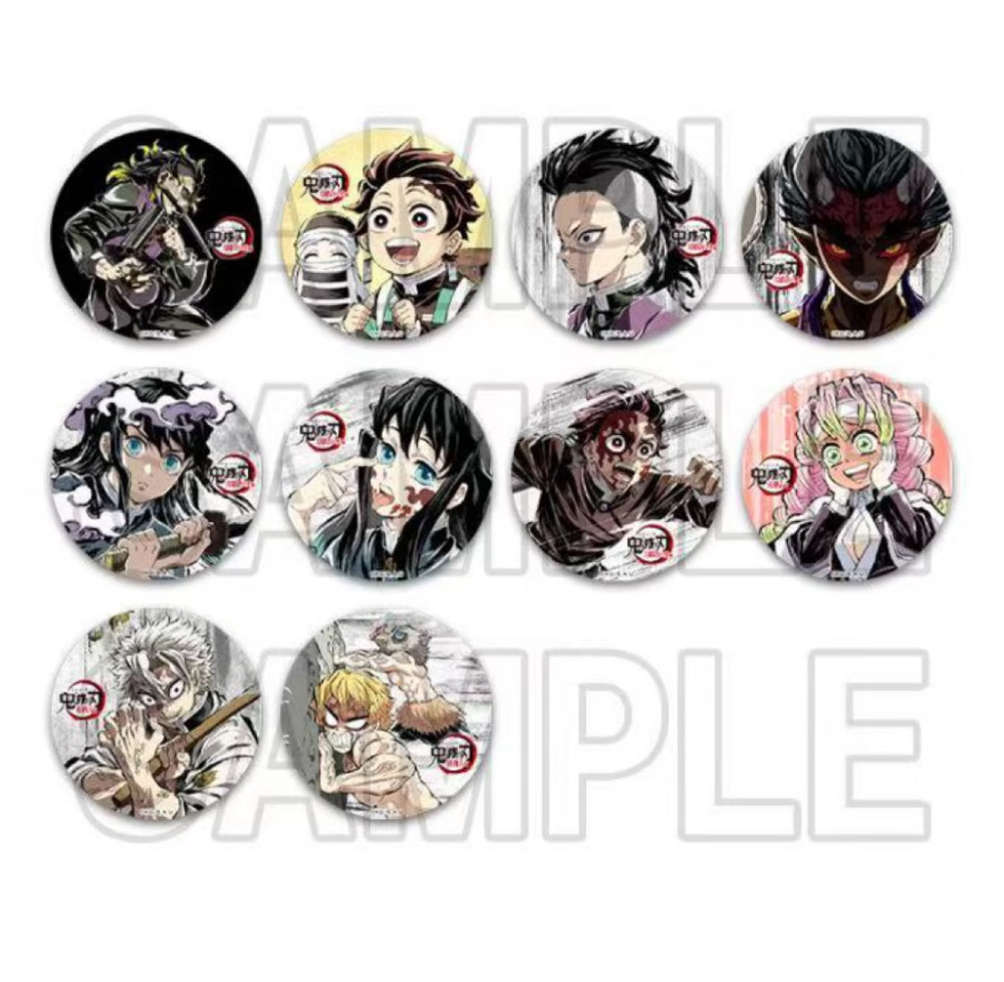 [Demon Slayer]Collectible Can Badge 4