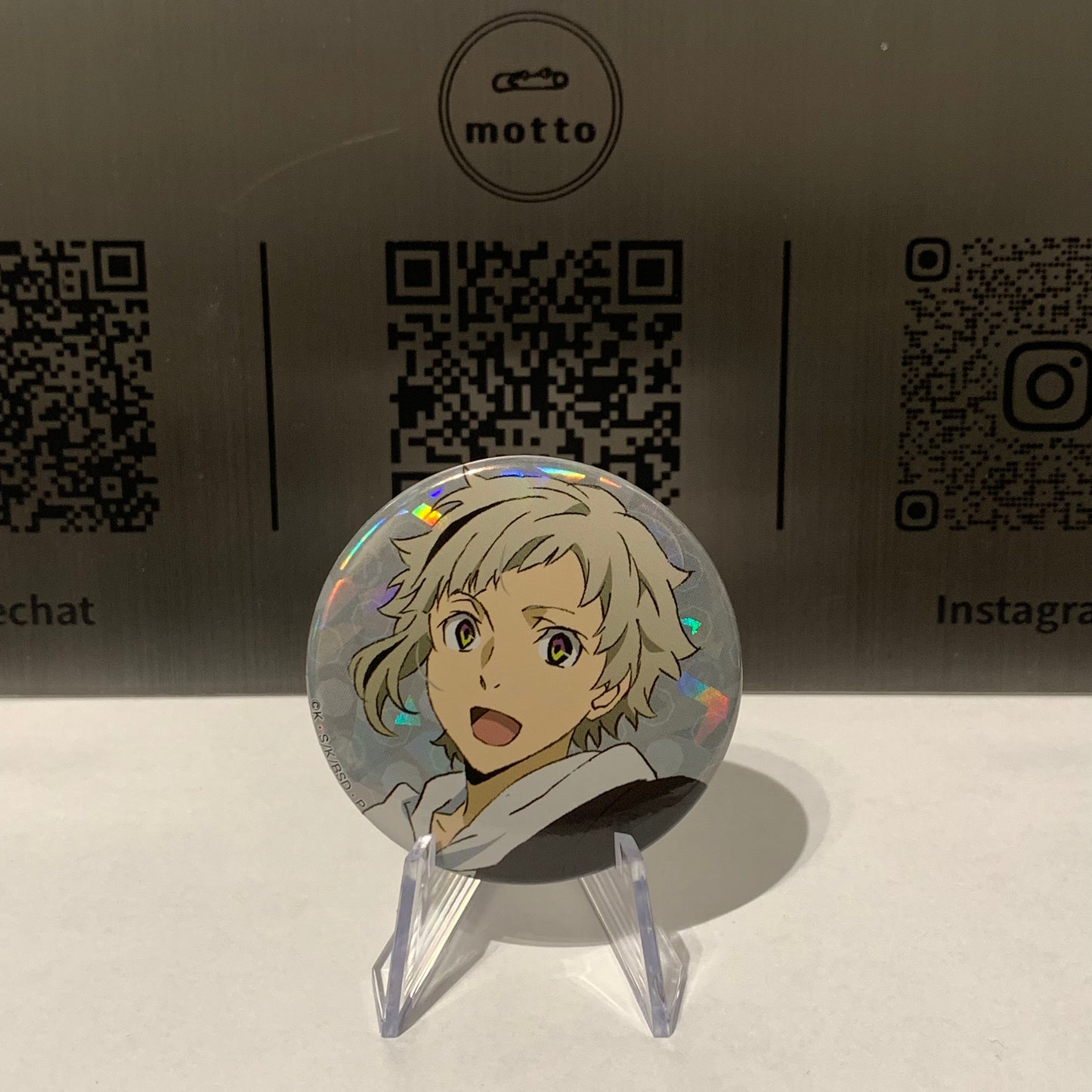 [Bungo Stray Dogs] School Edition 8th Anniversary Can Badge Collection A