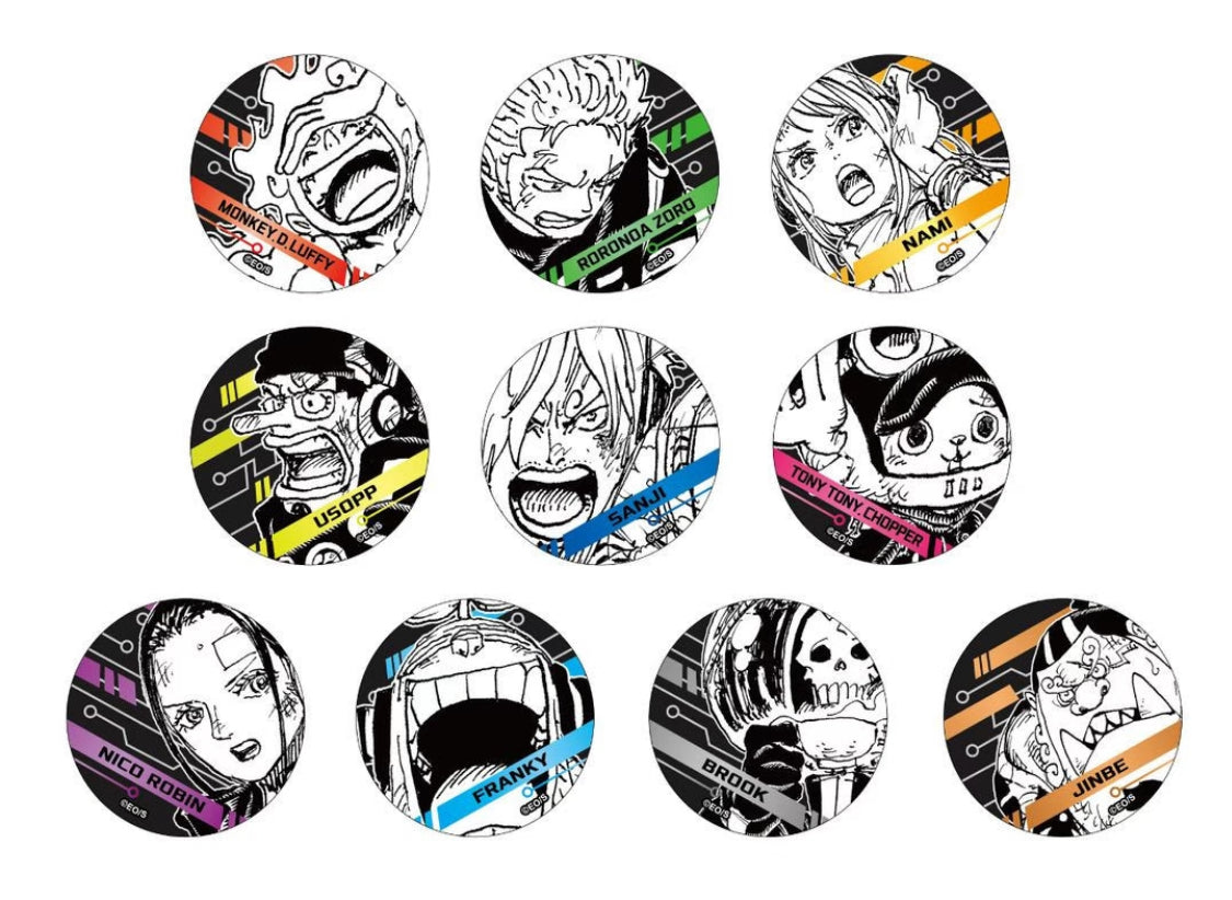[ONE PIECE] Decolation Can Badge Series 5 – Egghead Arc