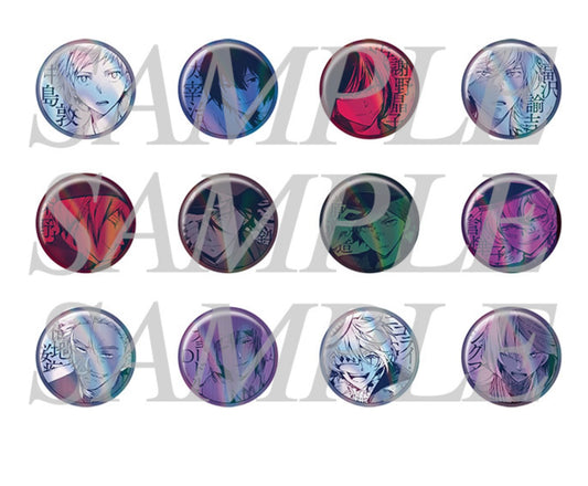 [Bungo Stray Dogs] Grand Exhibition Act 2 – Trading Hologram Can Badge Original Version