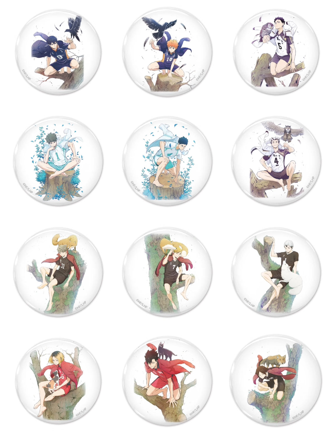 [Haikyuu!!] Can Badge Collection