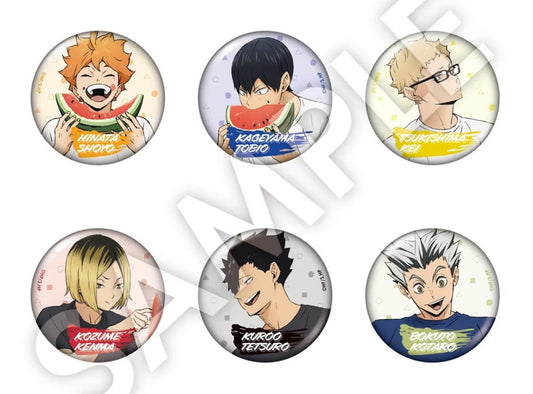 [Haikyuu!!] "Watermelon" Can Badge Collection