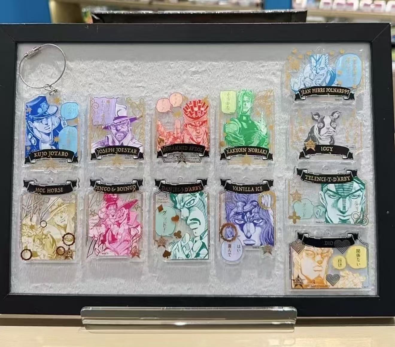 JOJO WORLD 'JoJo's Bizarre Adventure' Wire Keychain Vol.2